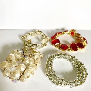 Costume Jewelry Bracelet Lot